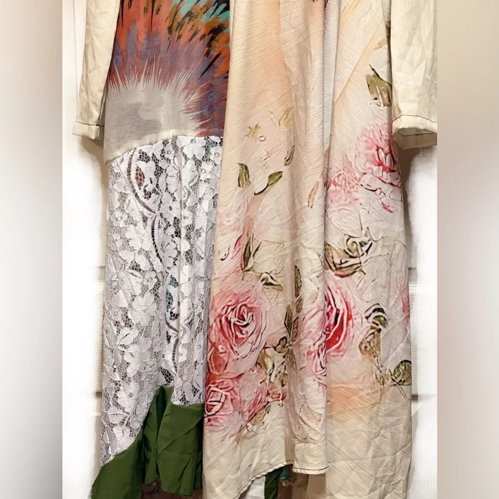 Multicolor Patchwork Dress - Picture 3 of 6